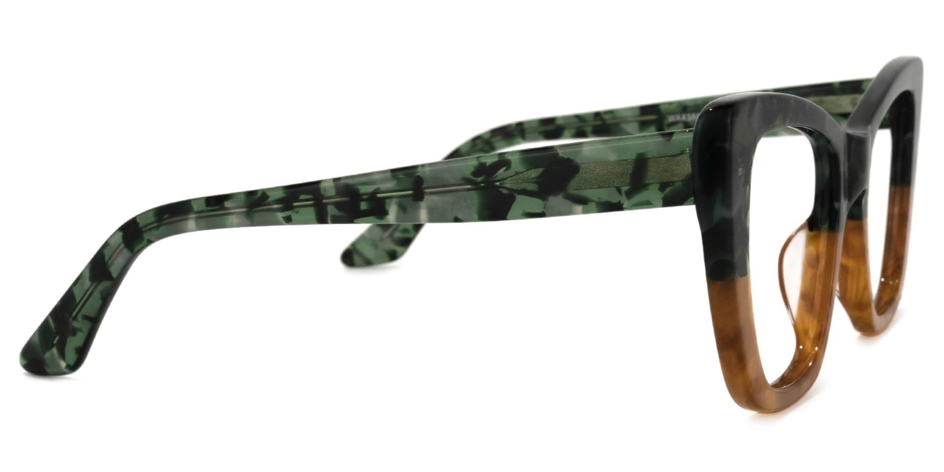 Lewis Cateye Two-Tone Glasses | Zeelool Glasses3