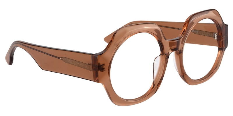 Johnny Geometric Tawny Glasses | Zeelool Glasses2