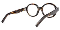 Chavis Round Tortoise Glasses4