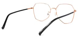 Bivins Geometric Gold Glasses4