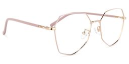Bivins Geometric Pink Glasses4