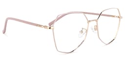 Bivins Geometric Pink Glasses4