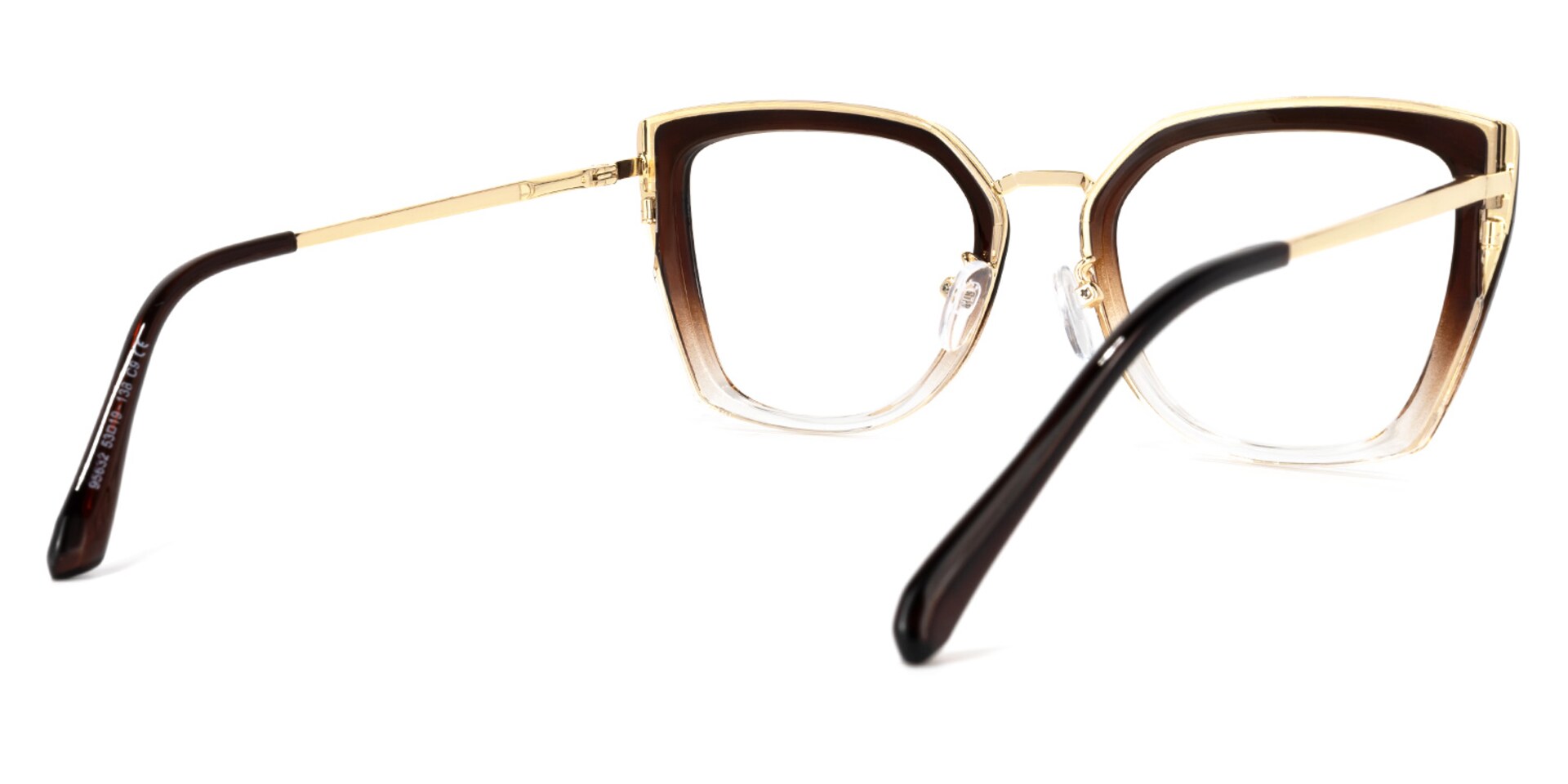 Matos Sqaure Brown Glasses | Zeelool Glasses4