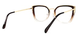 Matos Sqaure Brown Glasses4