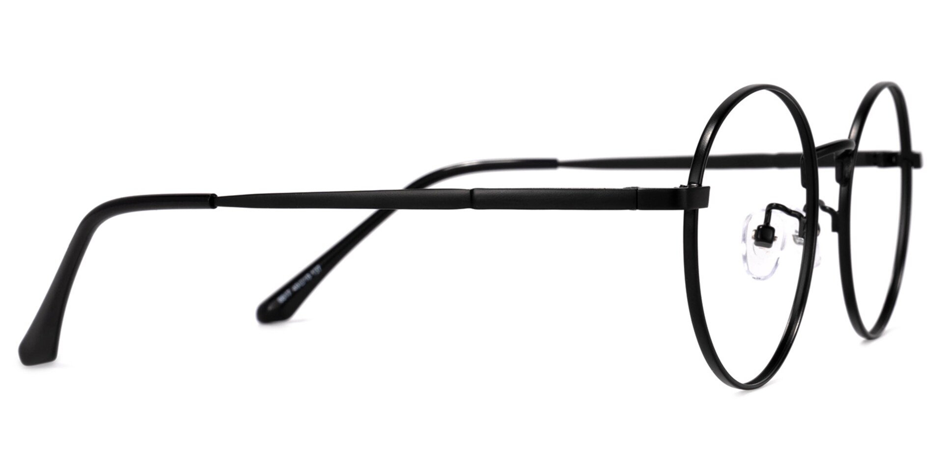 Garbsen Round Black Glasses | Zeelool Glasses3
