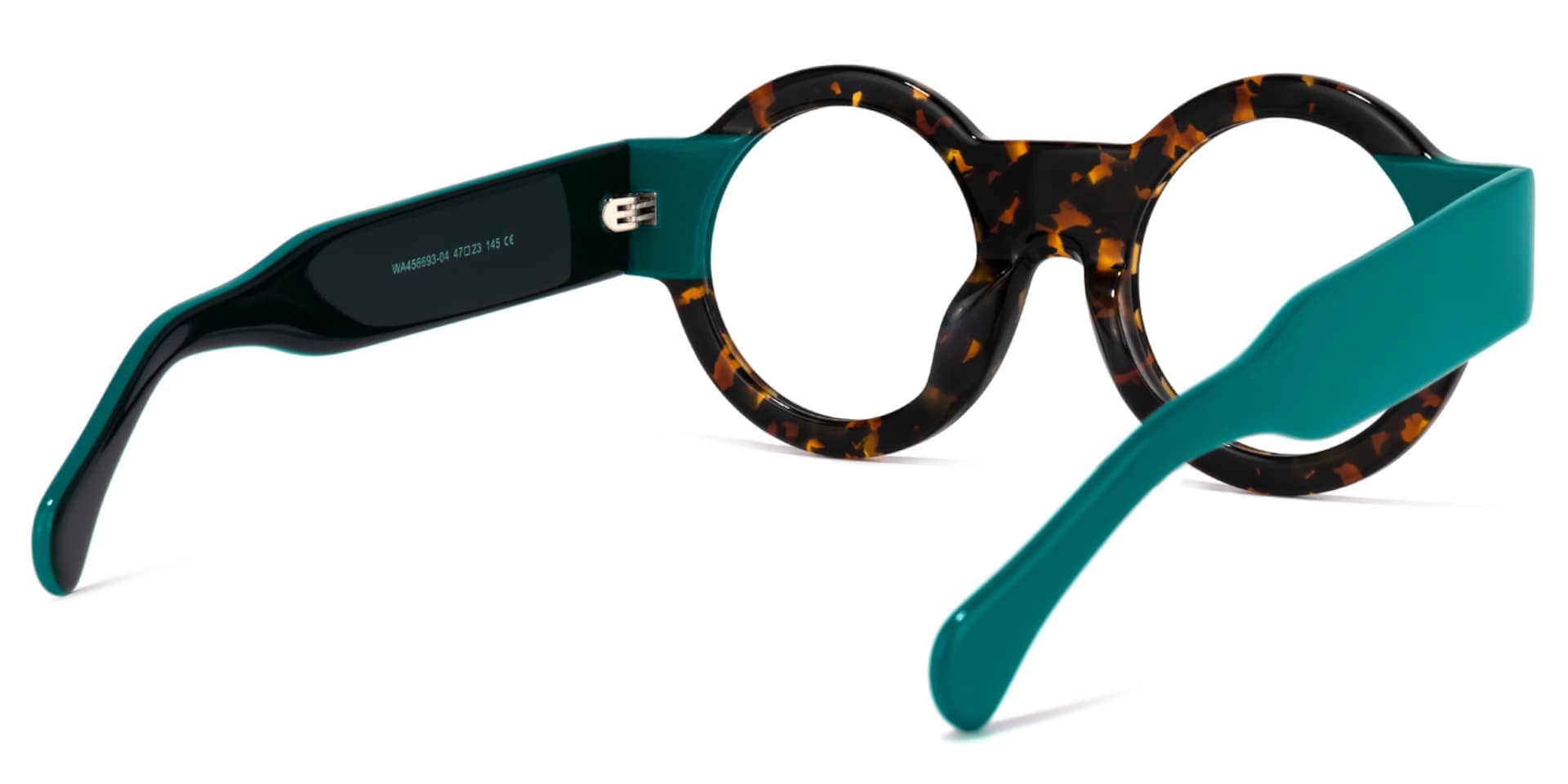 Hardnett Round Tortoise Glasses | Zeelool Glasses4