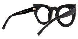 Toshia Cateye Black Glasses4