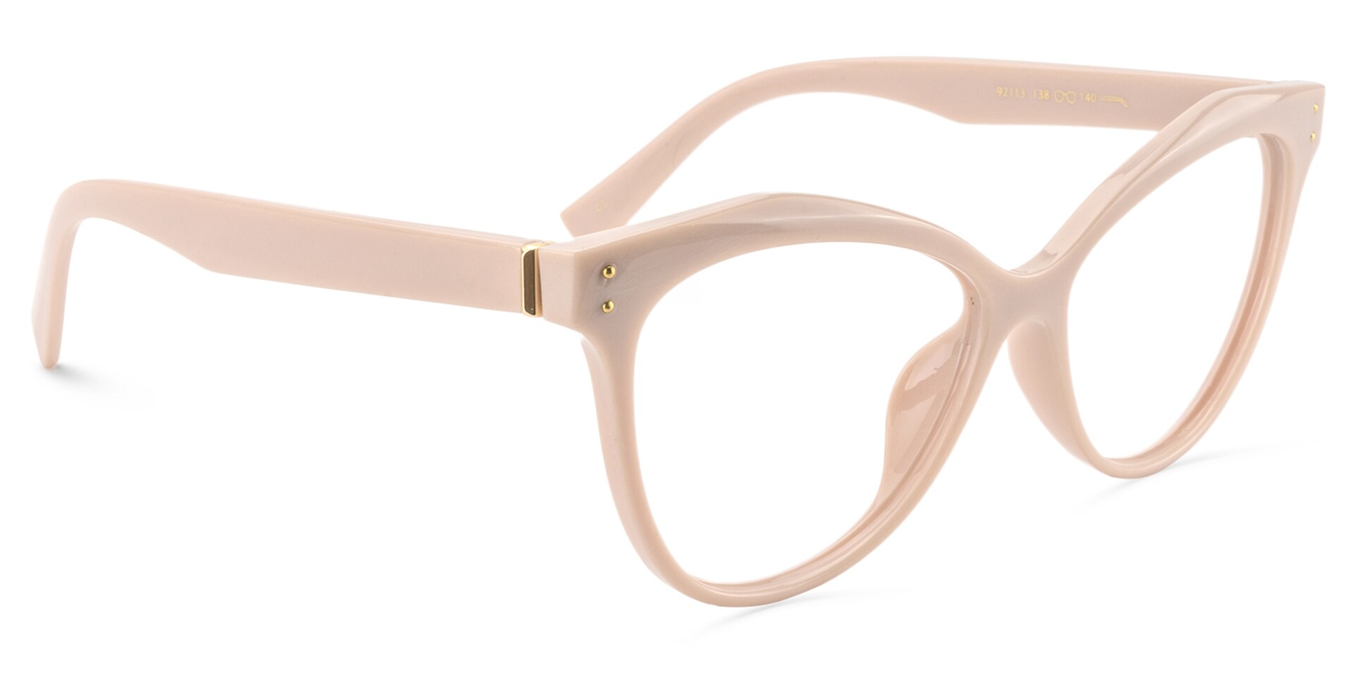 Saul Cateye Pink Glasses | Zeelool Glasses2