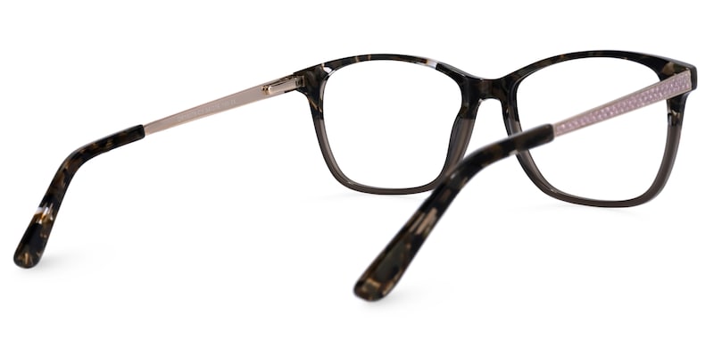 Shakeria Square Two-Tone Glasses | Zeelool Glasses4