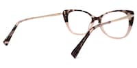 Posey Cateye Two-Tone Glasses4