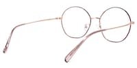 Nguyen Round Pink Glasses4