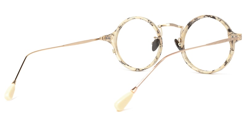 Ortiz Round Light-Tortoise Glasses | Zeelool Glasses4