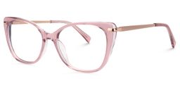 Chanda Pink Butterfly Glasses2