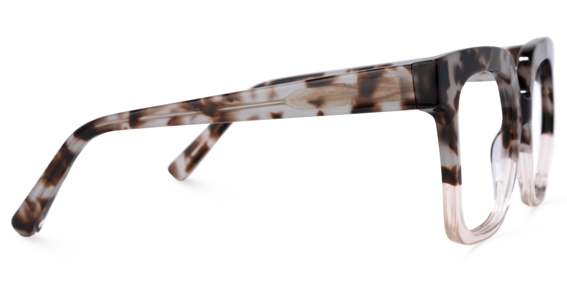 Dexter Square Light-Tortoise Glasses | Zeelool Glasses2