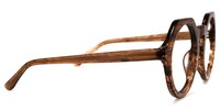 Pirtle Geometric Brown Glasses2