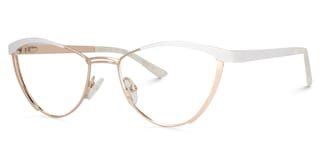 Sydney Cat Eye Gold Glasses2