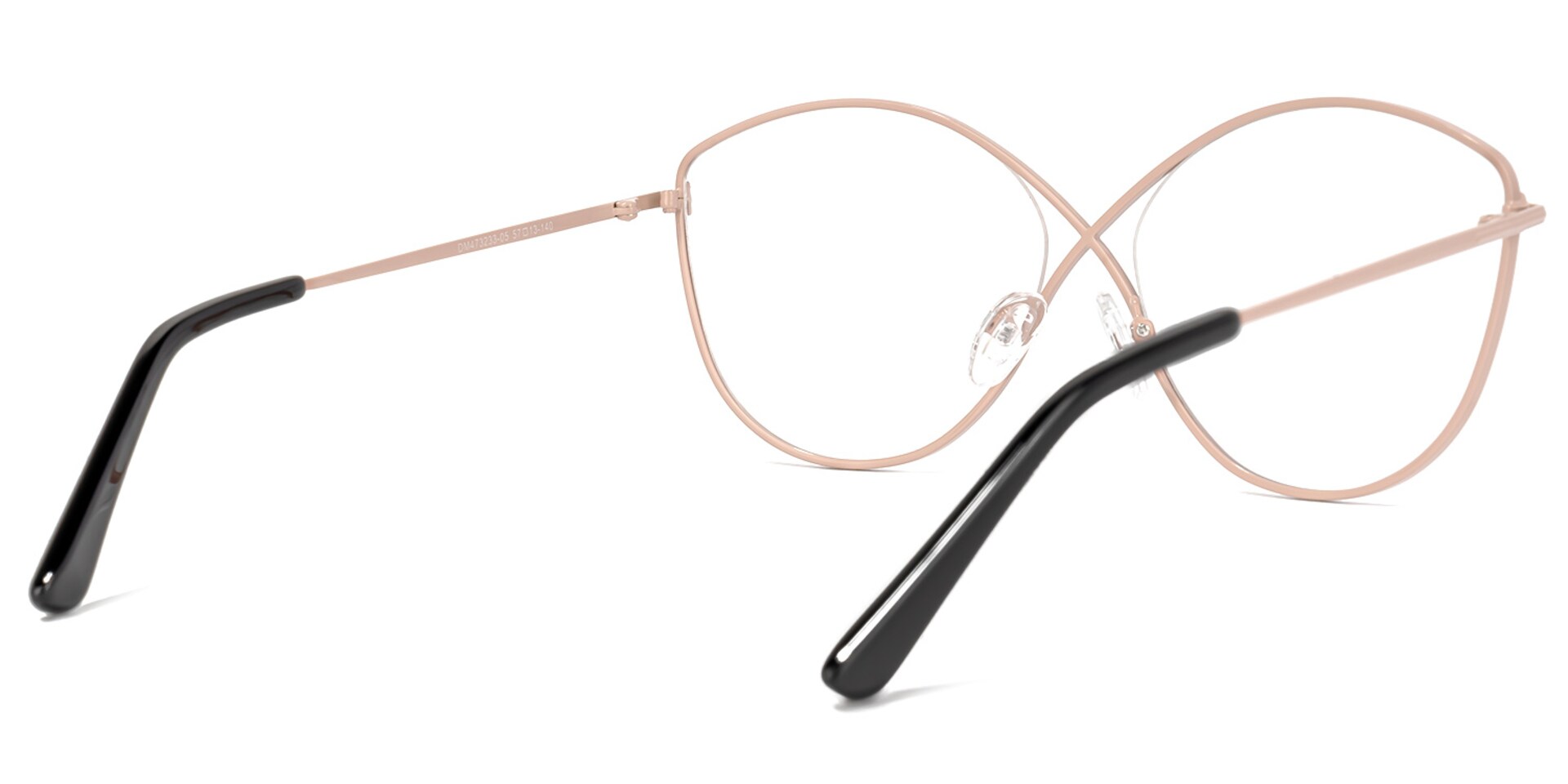 Garcia Geometric Pink Glasses | Zeelool Glasses3