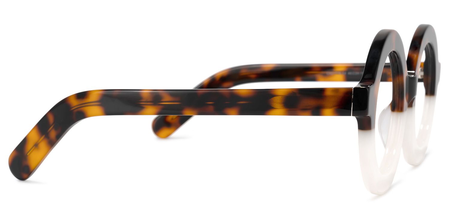 Calhoun Round Two-Tone Glasses | Zeelool Glasses2