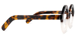 Calhoun Round Two-Tone Glasses2