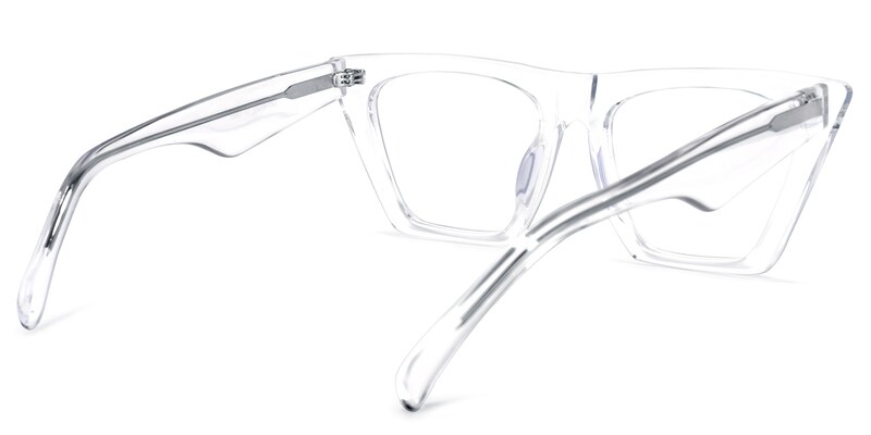 Cecile Cat Eye Crystal Glasses | Zeelool Glasses4