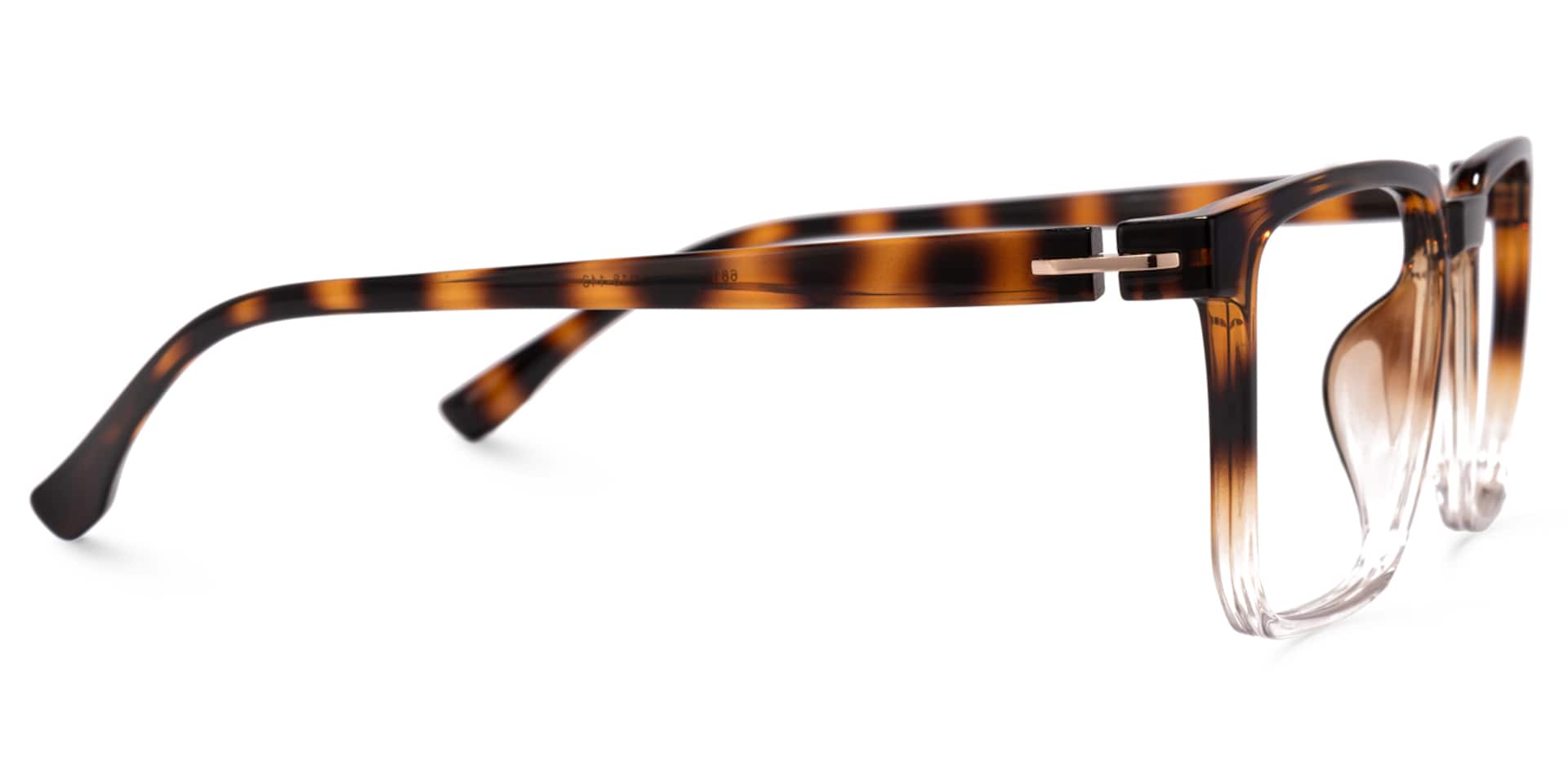 Zavala Rectangle Tortoise Glasses | Zeelool Glasses2