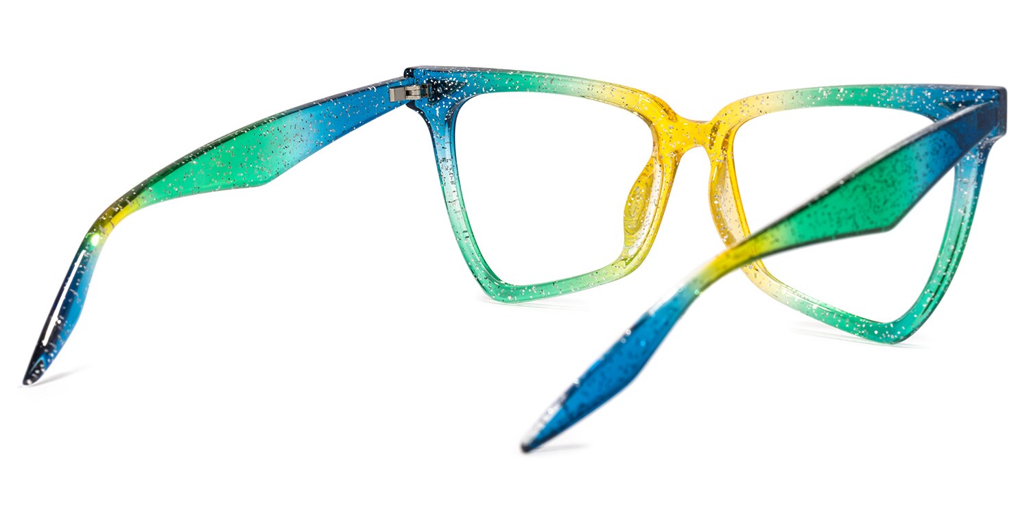 Geometrical Rainbow Eyeglasses | Zeelool Glasses