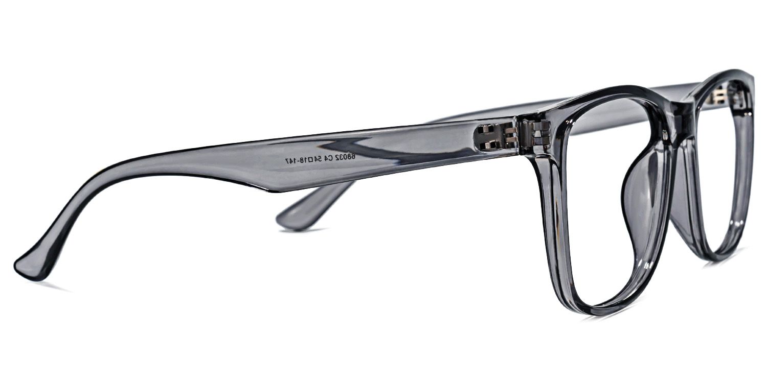 Watkins Square Gray Glasses | Zeelool Glasses2