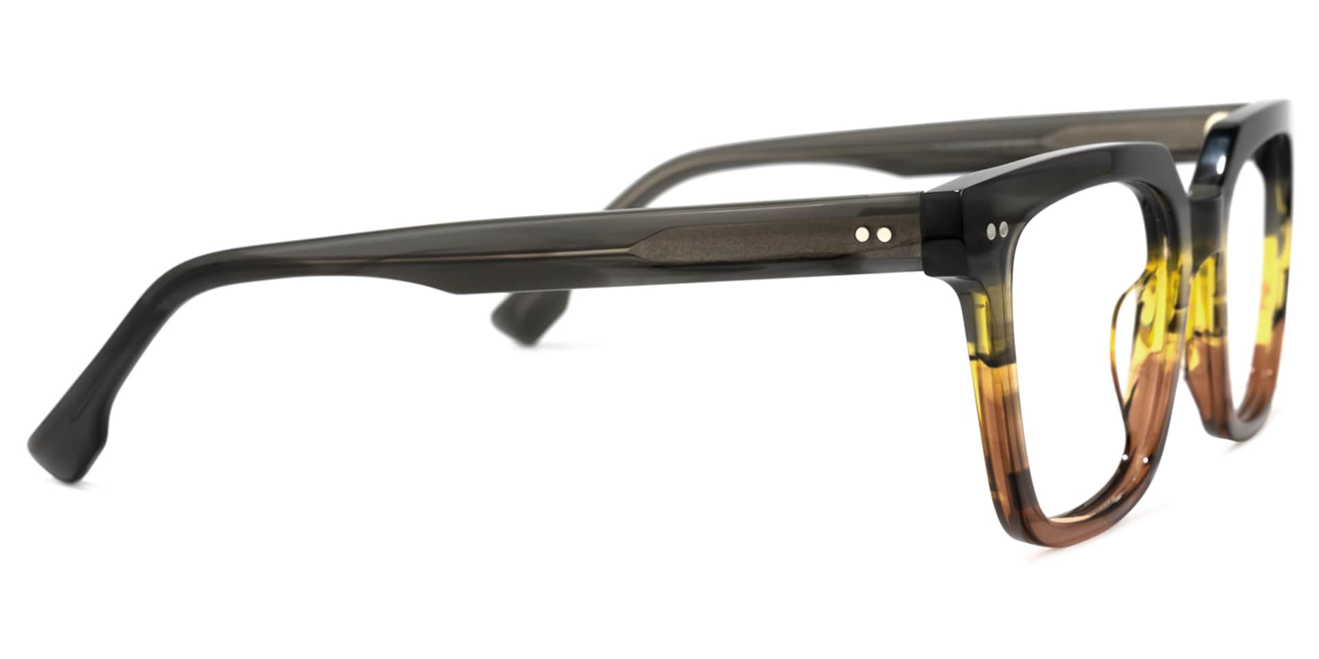 Minion Square Gray Glasses | Zeelool Glasses2