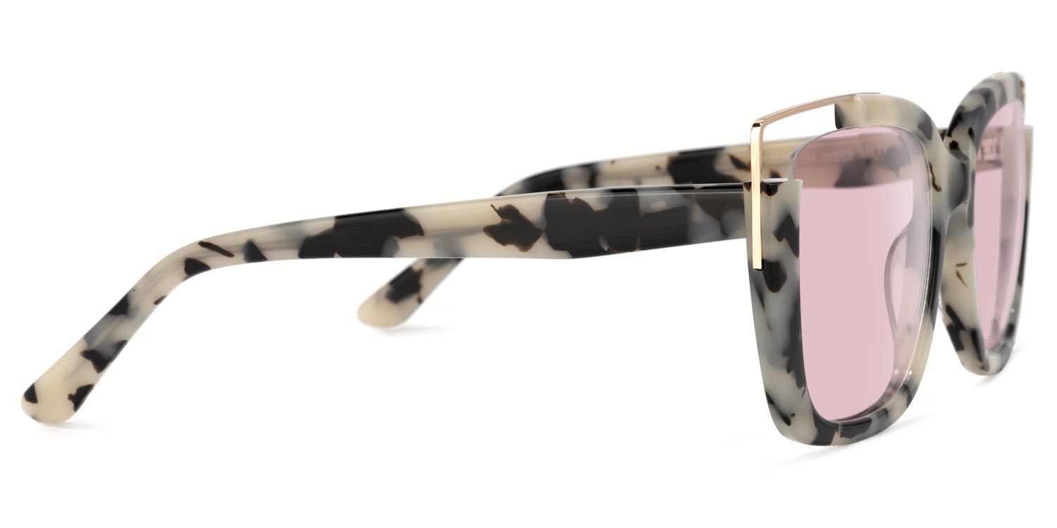 Dortch Square Light-Tortoise Sunglasses | Zeelool Glasses2