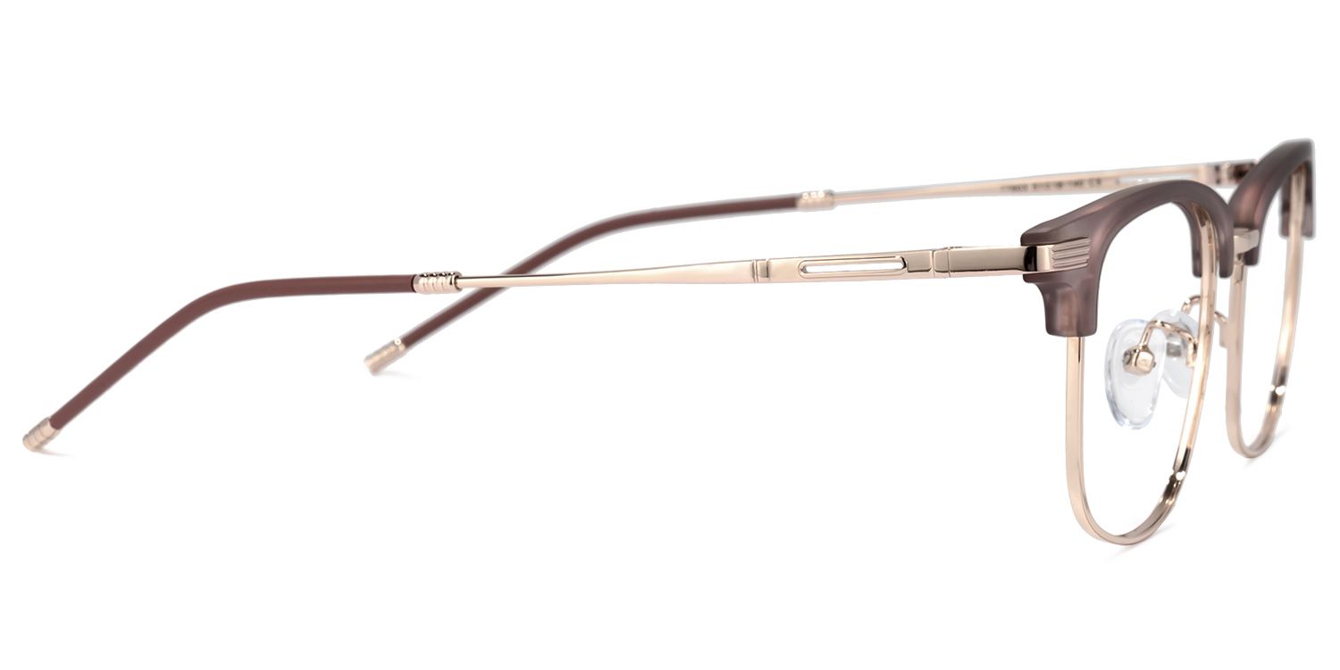 Mannella Browline Tawny Glasses | Zeelool Glasses2