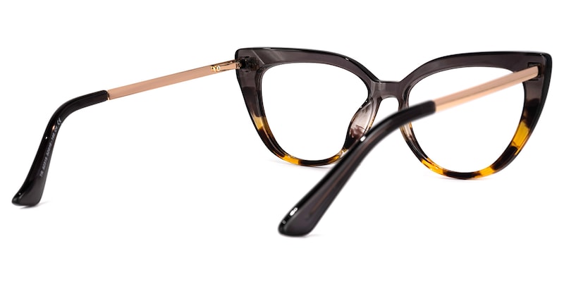 Mendoza Cateye Gray Glasses | Zeelool Glasses3