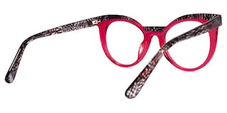 Lismary Cateye Pink Glasses3