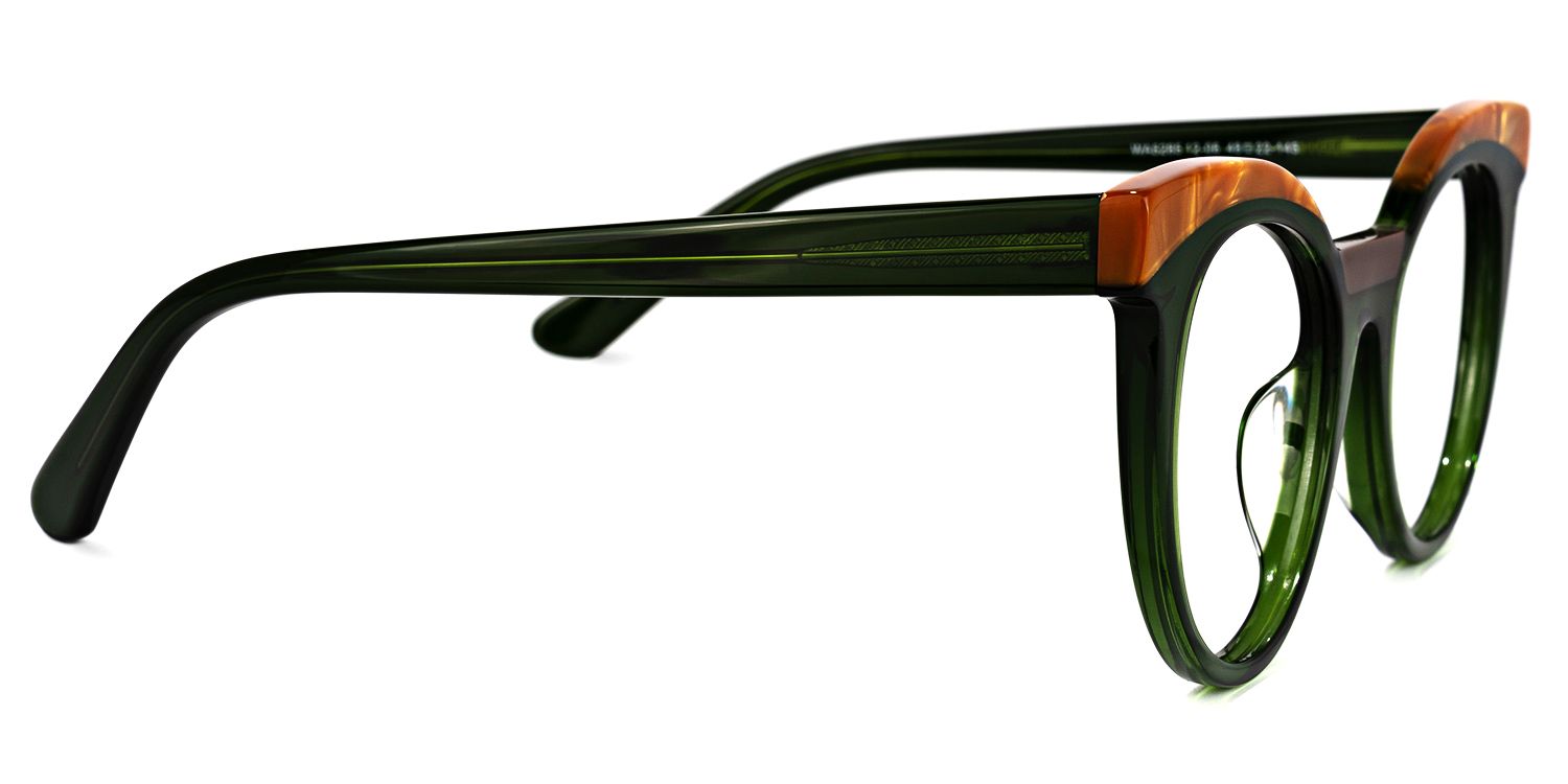 Lismary Cateye Green Glasses | Zeelool Glasses2