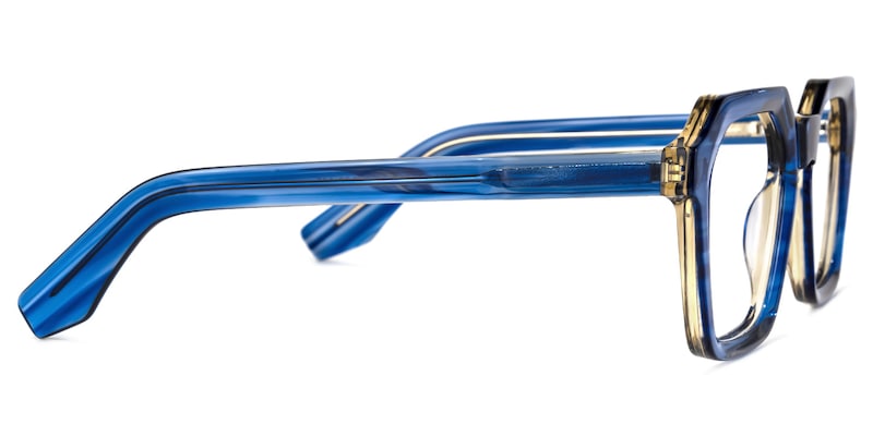 Fullen Square Blue Glasses | Zeelool Glasses2