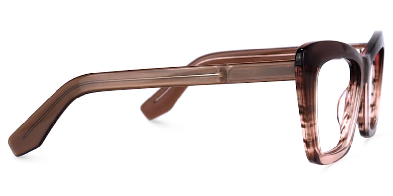 Armelin Cateye Brown Glasses | Zeelool Glasses2
