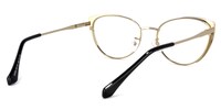 Leilani Cateye Black Glasses4