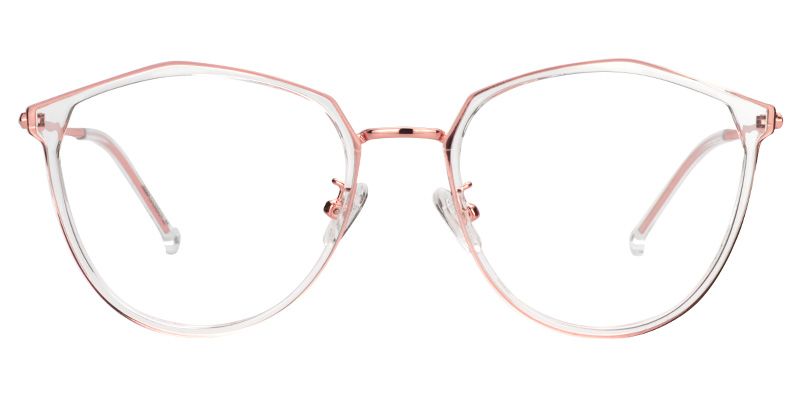 Cherry Geometric Glasses | Zeelool Glasses0