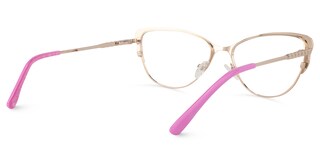 Donald Cat Eye Pink Glasses4