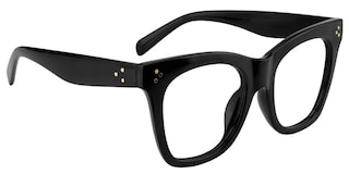 Gordon Rectangle Black Glasses2