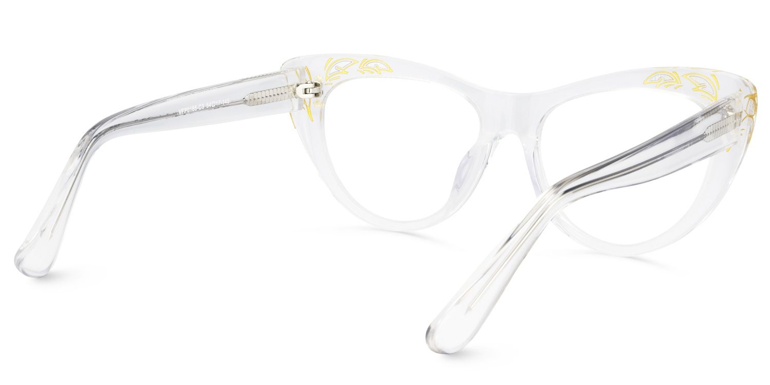 Pamela Cateye Clear Glasses | Zeelool Glasses