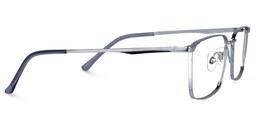 Tyrone Rectangle Silver Glasses2
