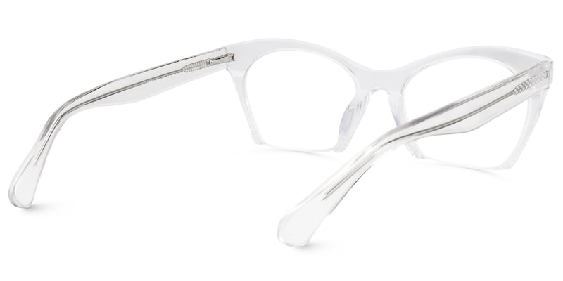 Cat Eye Crystal Glasses | Zeelool Optical4