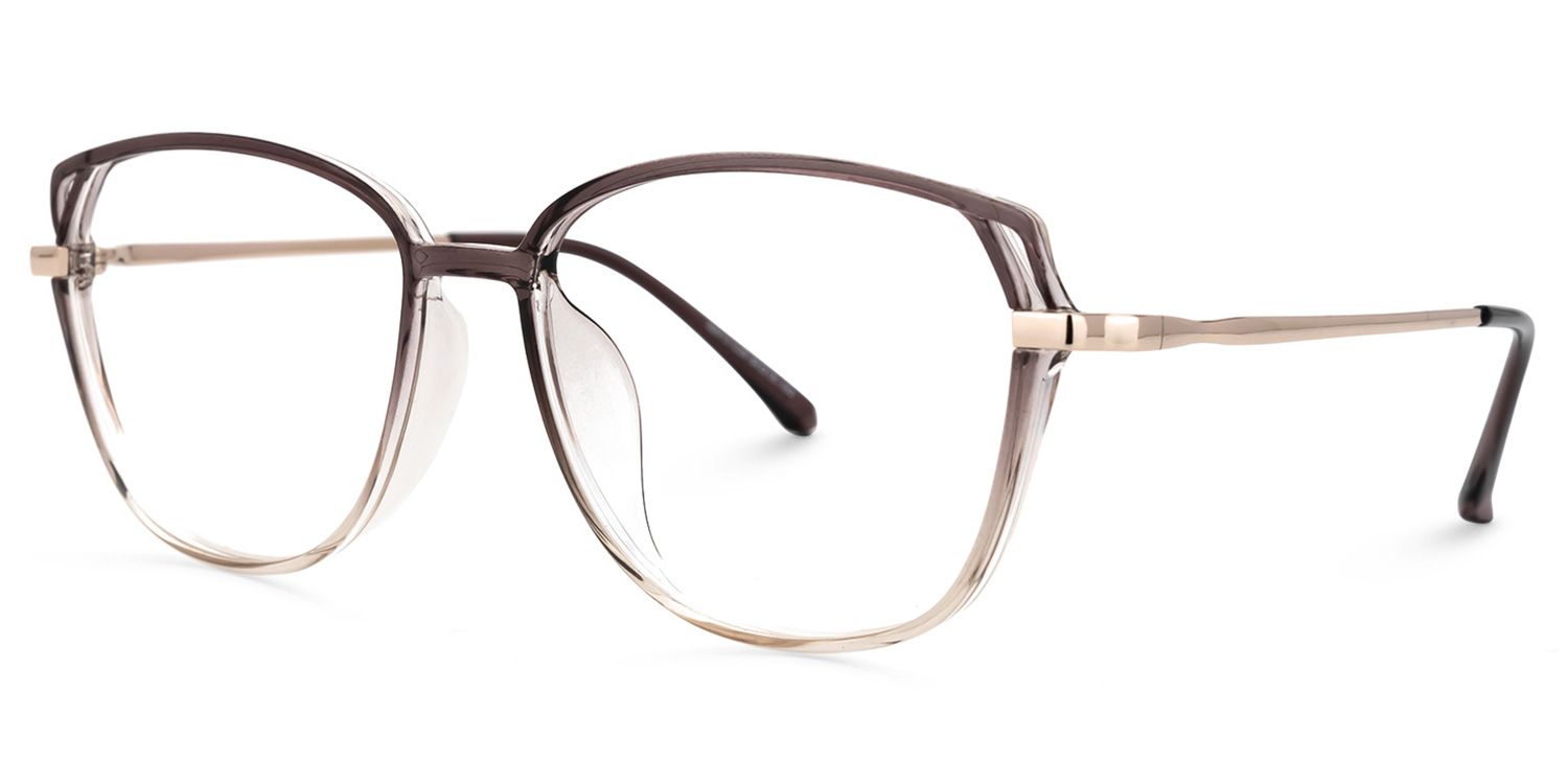Haygood Cateye Purple Glasses | Zeelool Glasses1