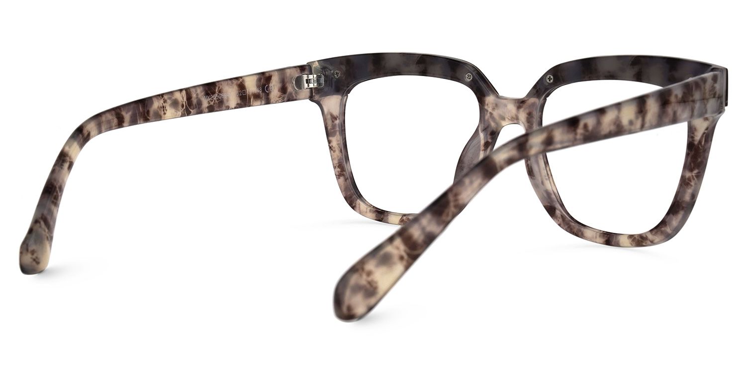 Cecelia Square Floral Glasses | ZEELOOL Canada3