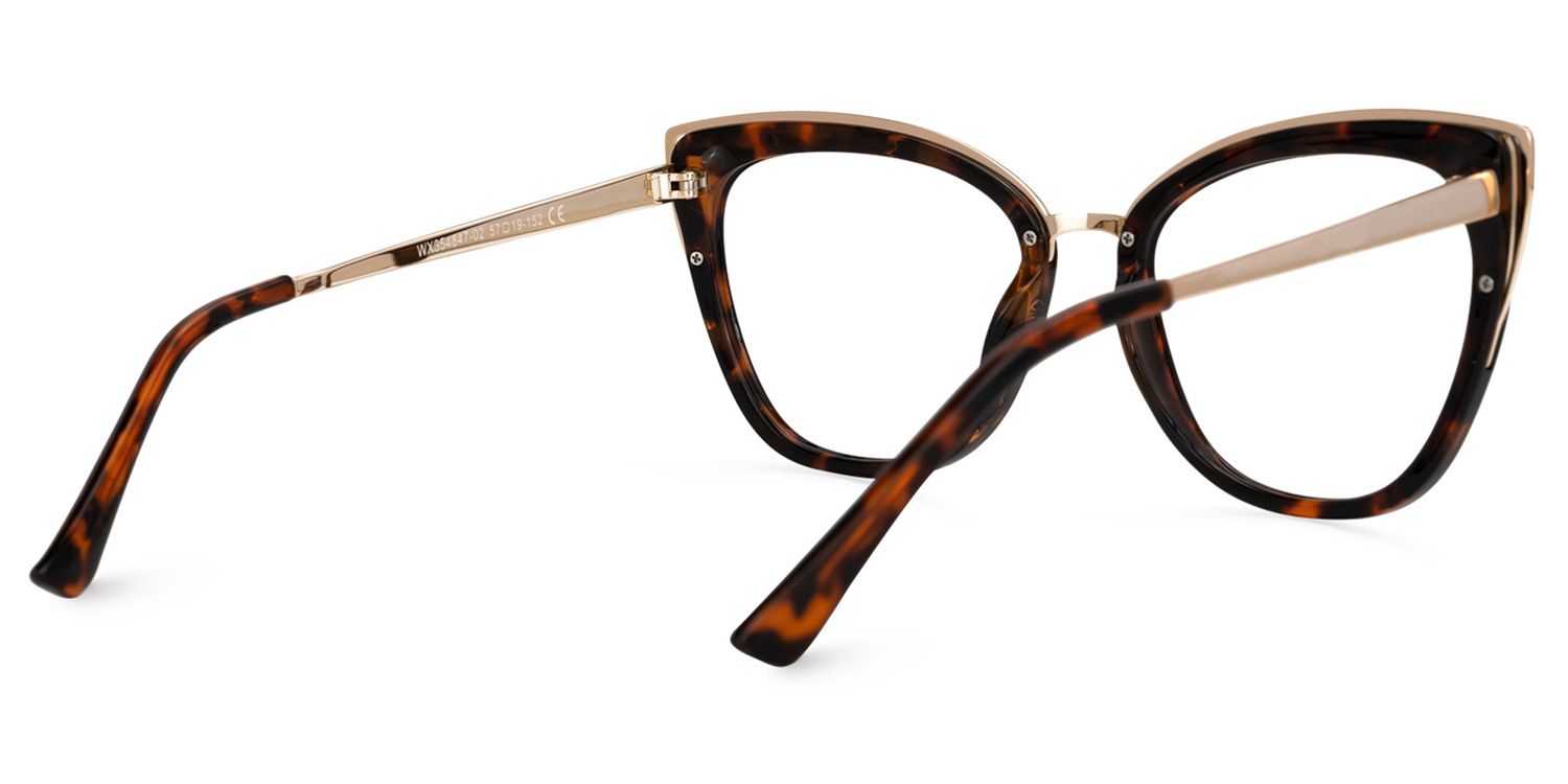 Ruiz Cateye Tortoise Glasses | Zeelool Glasses3