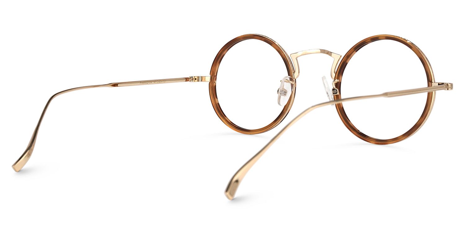 Alisa Round Tortoise Glasses | Zeelool Glasses3