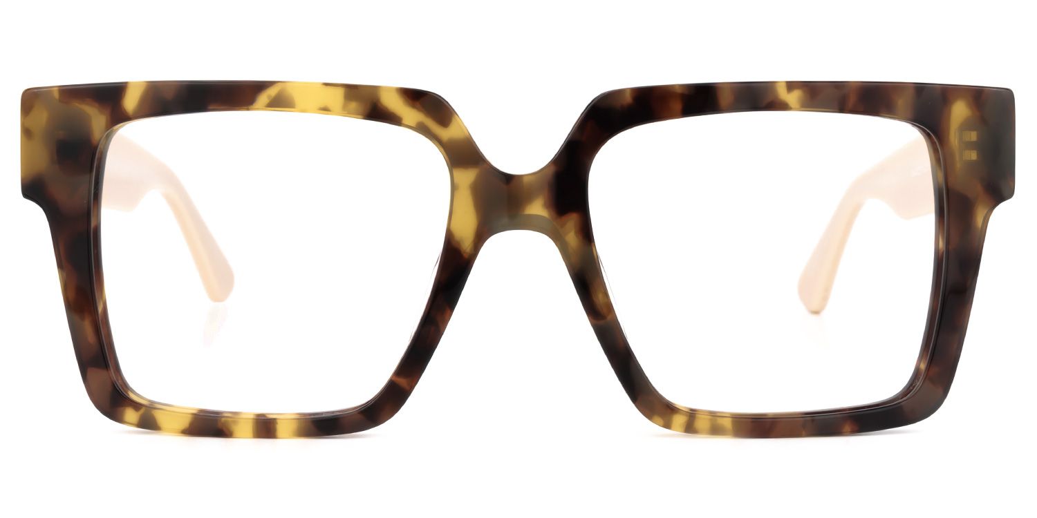 Wilmarie Square Tortoise Glasses | Zeelool Glasses0