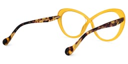 Charde Geometric Yellow Glasses3