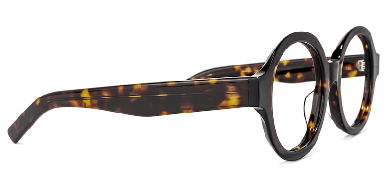Chavis Round Tortoise Glasses | Zeelool Glasses3