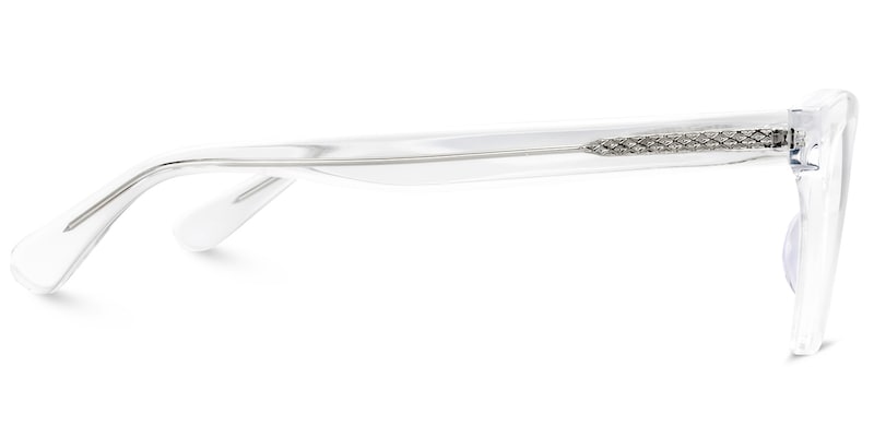 Christine Cat Eye Crystal Glasses | Zeelool Glasses3